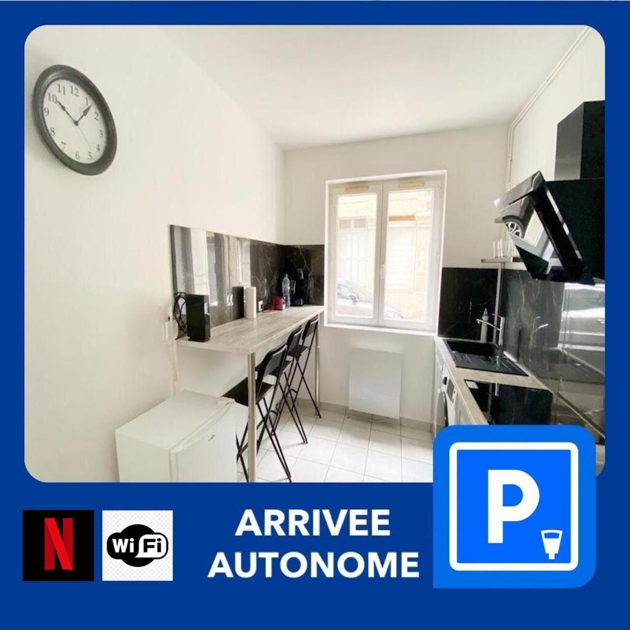 023 Chic & Cosy F1 23M2 Hypercentre Wifi Smart Tv Netflix Apartamento Saint-Etienne  Exterior foto