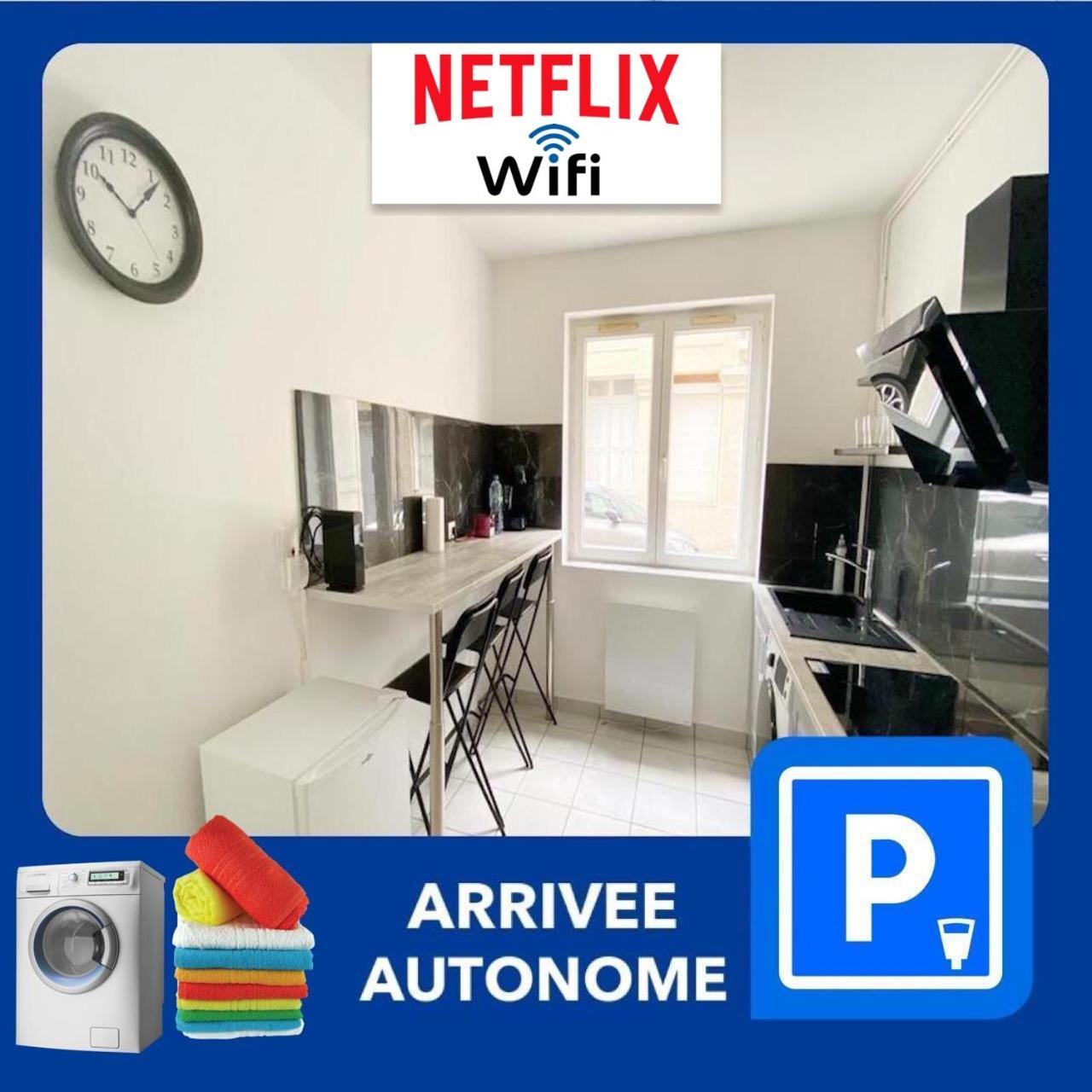 023 Chic & Cosy F1 23M2 Hypercentre Wifi Smart Tv Netflix Apartamento Saint-Etienne  Exterior foto